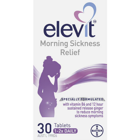 Elevit Morning Sickness Relief Tablets 30 Pack (30 days)