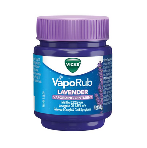 Vicks VapoRub Lavender Decongestant Rub 50g