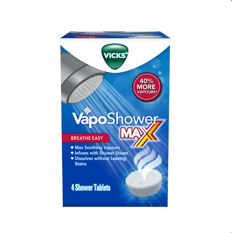 Vicks VapoShower Max 4 Pack