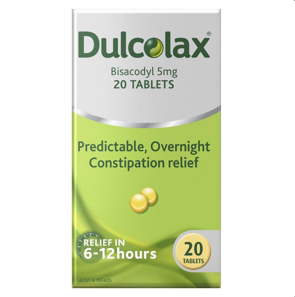 Dulcolax Laxatives 5mg 20 Tablets