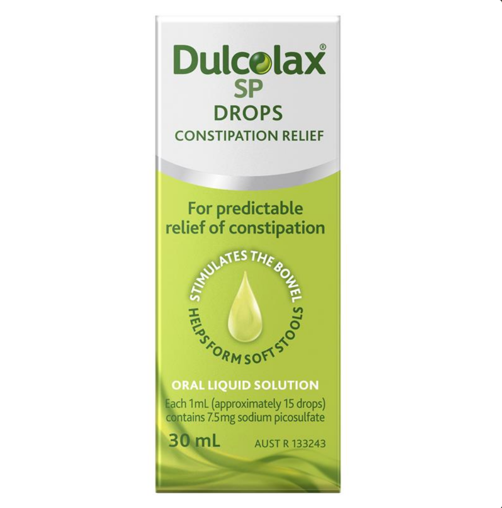 Dulcolax Laxatives Liquid SP Drops for Constipation Relief 30mL