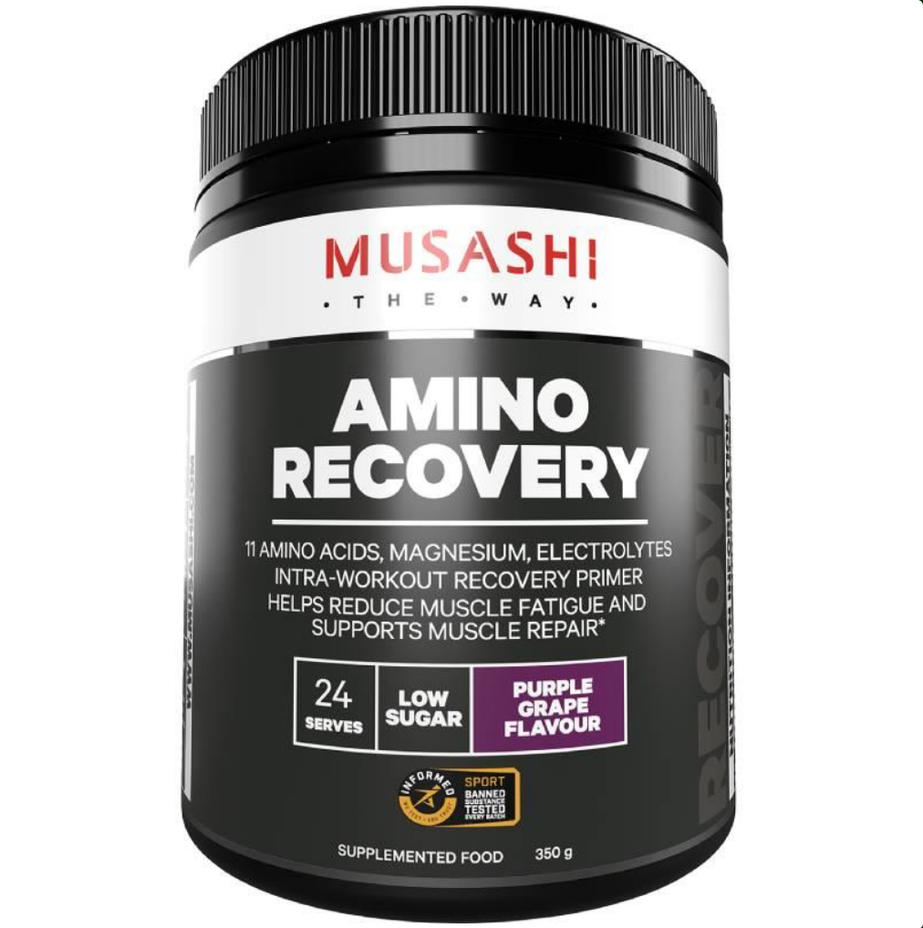 Musashi Amino Recovery Powder Purple Grape Flavour 350g
