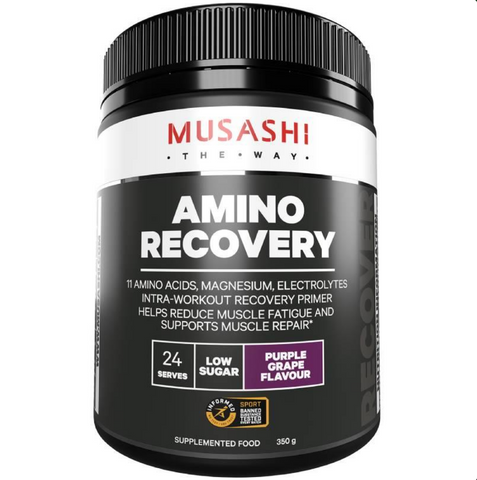 Musashi Amino Recovery Powder Purple Grape Flavour 350g