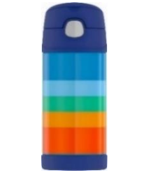 Thermos FUNtainer Vacuum Insulated Drink Bottle Cool Retro 355mL