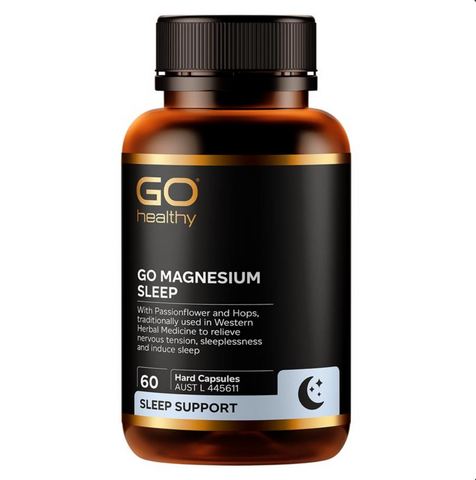 GO Healthy Magnesium Sleep 60 Vege Capsules