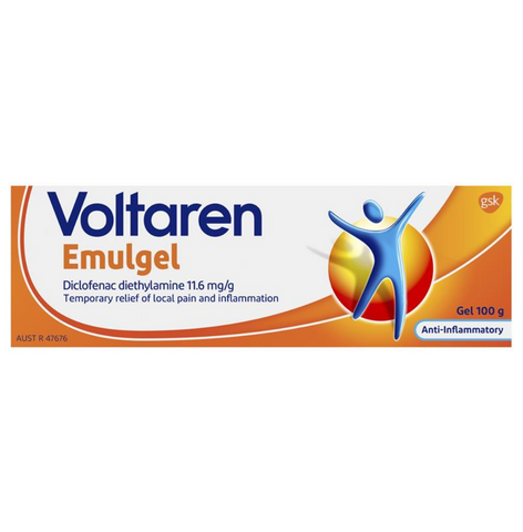 Voltaren Emulgel Muscle and Back Pain Relief 50g