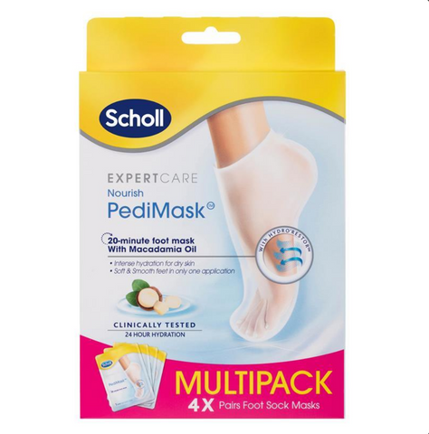Scholl Expert Care PediMask with Macadamia Oil 4 Pairs