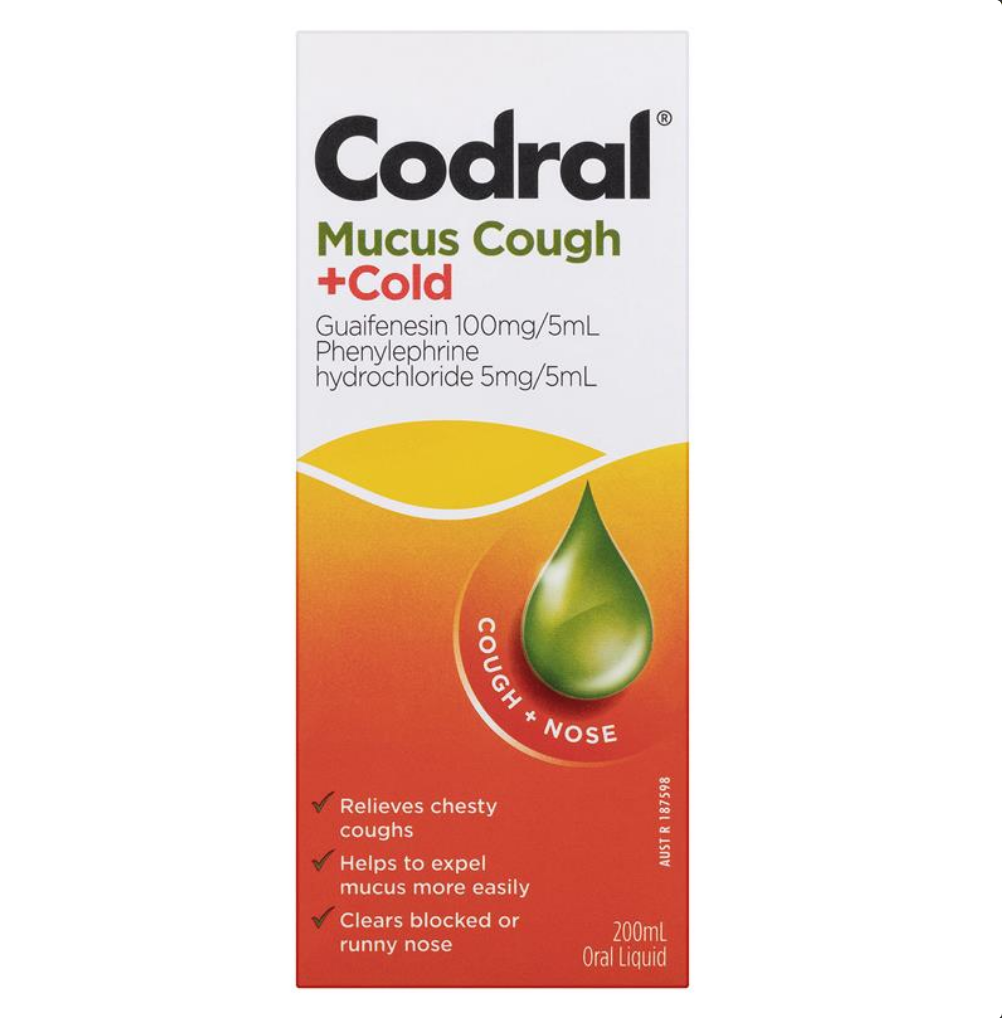 CODRAL Mucus Cough & Cold 200mL