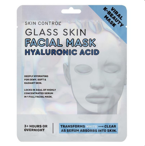 Skin Control Glass Skin Face Mask Hyaluronic Acid 1 Pack