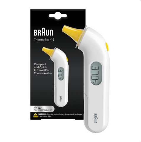 Braun Thermoscan 3 Ear Thermometer