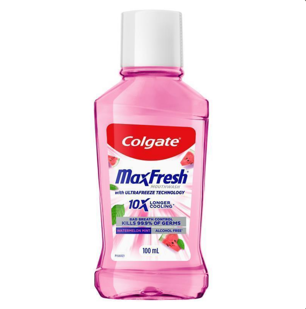 Colgate Mouthwash Max Fresh Watermelon 100mL