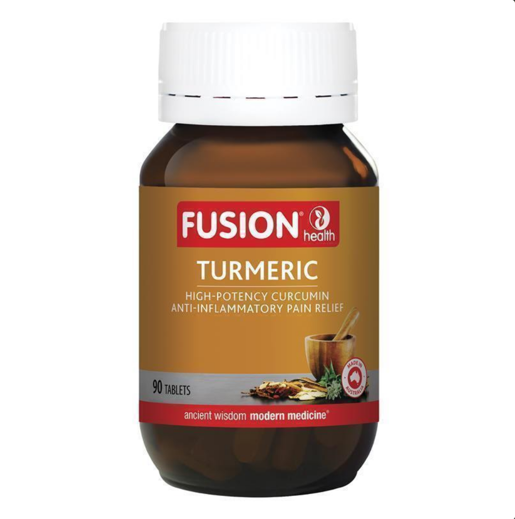 Fusion Health Turmeric 90 Tablets