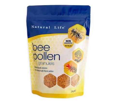 Natural Life Bee Pollen Granules Non Irradiated 250g