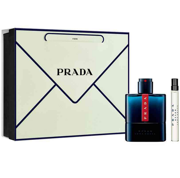 Prada Luna Rossa Ocean Eau de Toilette 100mL 2 Piece Set