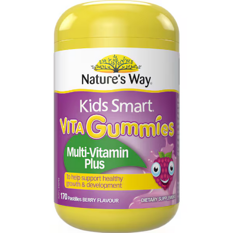 Nature's Way Kids Smart Vita Gummies Multivitamin Plus 170 Pastilles