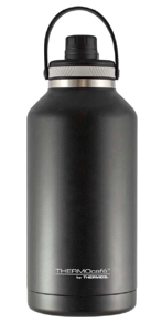Thermos THERMOcafé Stainless Steel Hydration Bottle - Black 1.9L