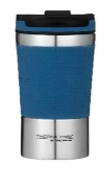 Thermos THERMOcafé Vacuum Insulated Travel Cup - Dark Blue 350mL