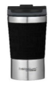 Thermos THERMOcafé Vacuum Insulated Travel Cup - Black 350mL