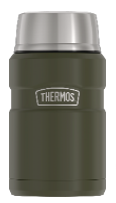 Thermos Stainless King Vacuum Insulated Food Jar - Matte Army Green 710mL
