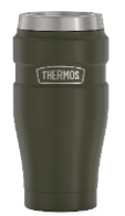 Thermos Stainless King Vacuum Insulated Travel Tumbler - Matte Army Green 470mL