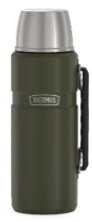 Thermos Stainless King Vacuum Insulated Flask - Matte Army Green 1.2L
