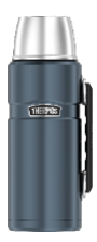 Thermos Stainless King Vacuum Insulated Flask - Slate 1.2L