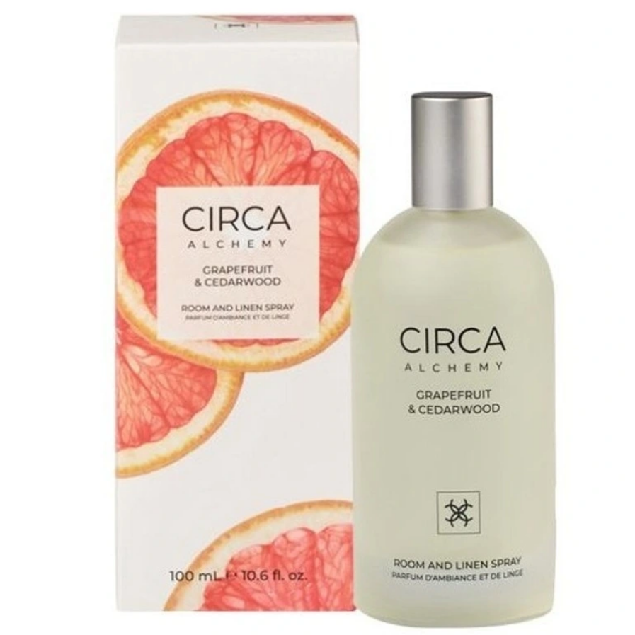 Circa Alchemy Grapefruit And Cedarwood Room And Linen Spray 100mL