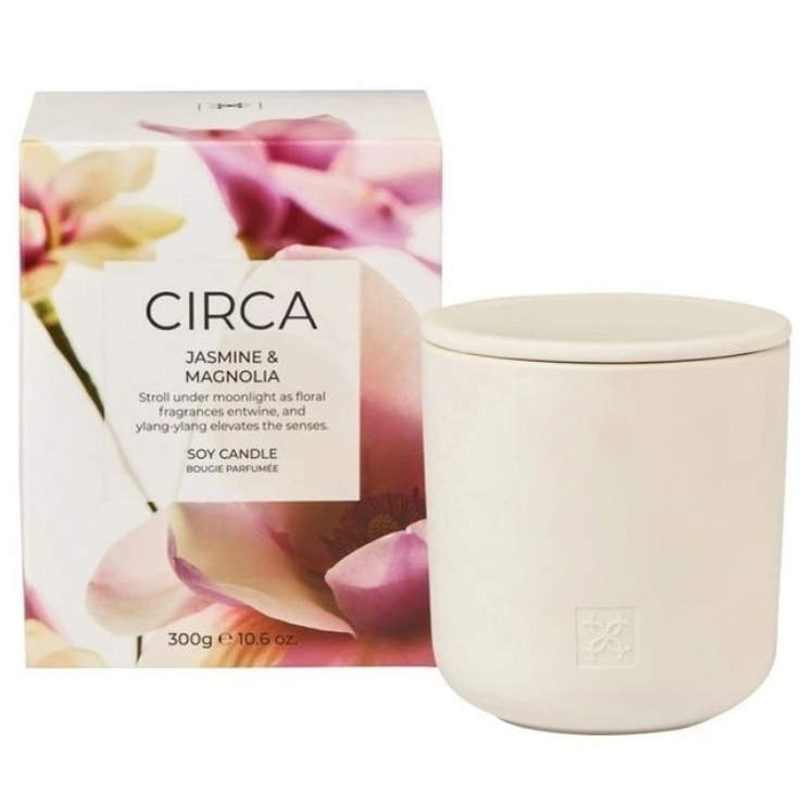 Circa Jasmine & Magnolia Soy Candle 300g