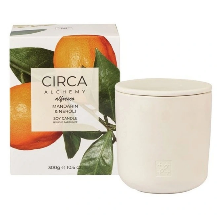 Circa Alchemy Mandarin And Neroli Soy Candle 300g