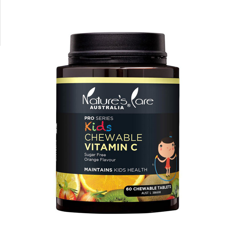 Nature’s Care PRO SERIES Kids Chewable Vitamin C 60 Capsules