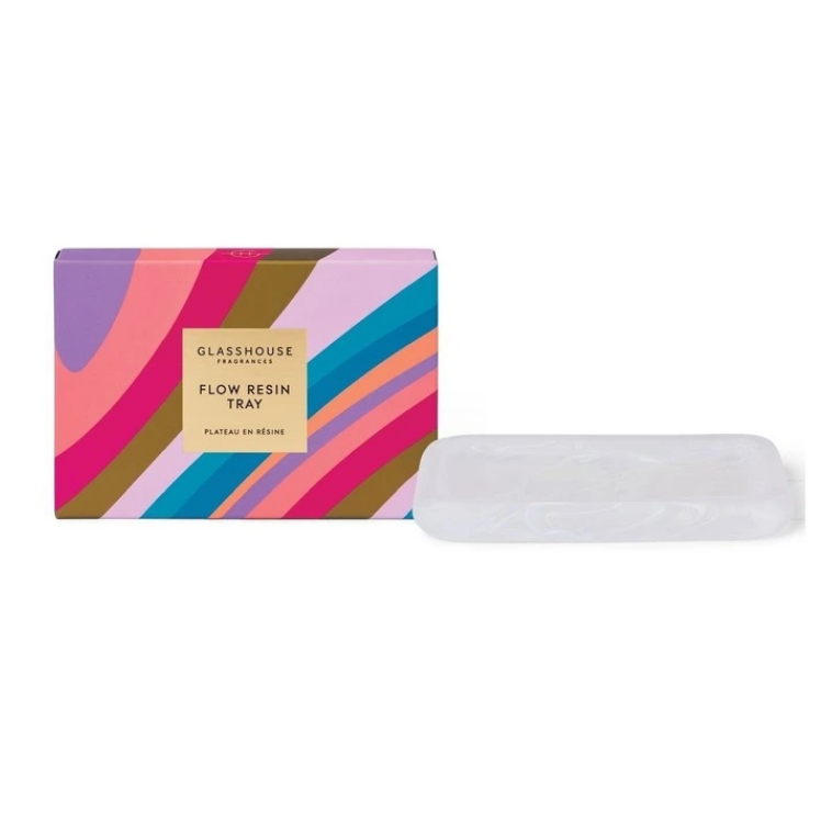 Glasshouse Fragrances Flow Resin Body Bar Tray