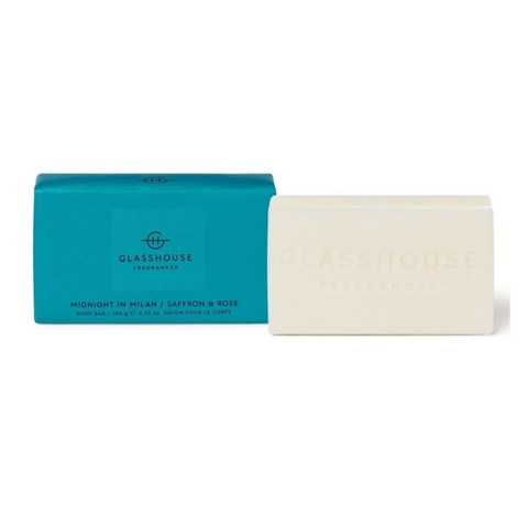 GlassHouse Fragrances Midnight in Milan Fragrance Body Bar 180g