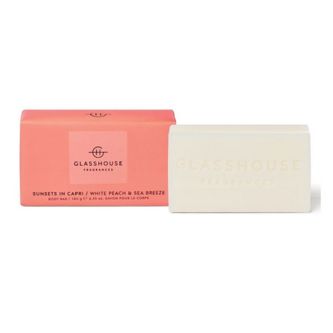 GlassHouse Fragrances Sunsets in Capri Fragrance Body Bar 180g