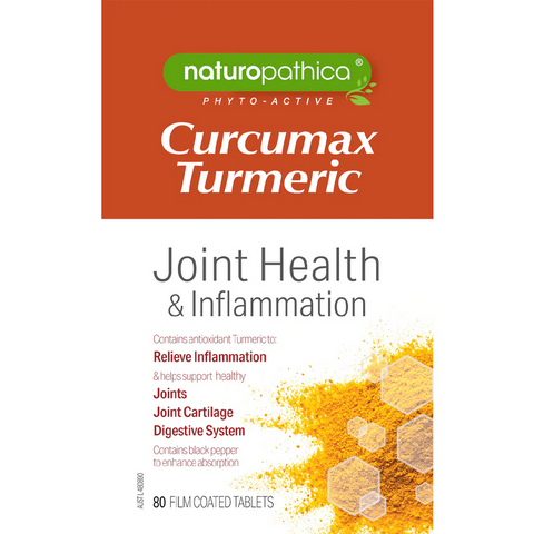 Naturopathica Curcumax Turmeric 3,100mg 80 Tablets