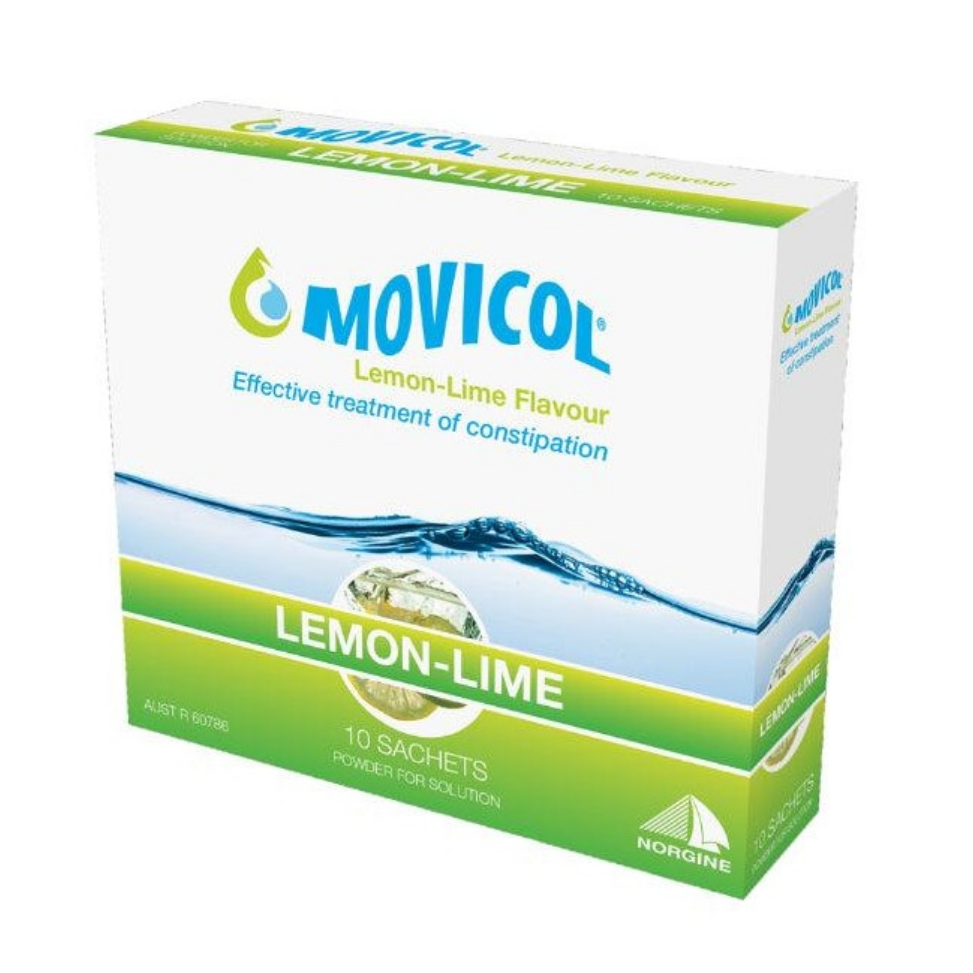 MOVICOL Powder Lemon Lime Flavour 13g x 10 Sachets