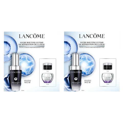 LANCOME Genifique Ultimate Serum 30mL Routine Set + BONUS 1 Set