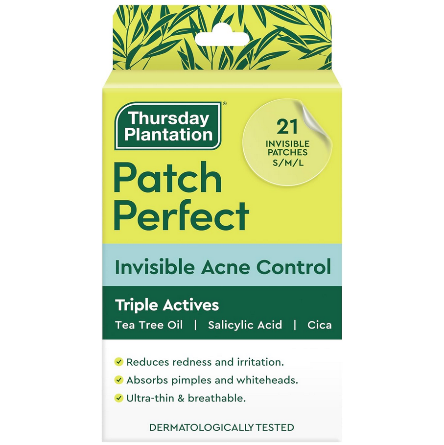Thursday Plantation Patch Perfect Invisible Acne Control 21 Patches