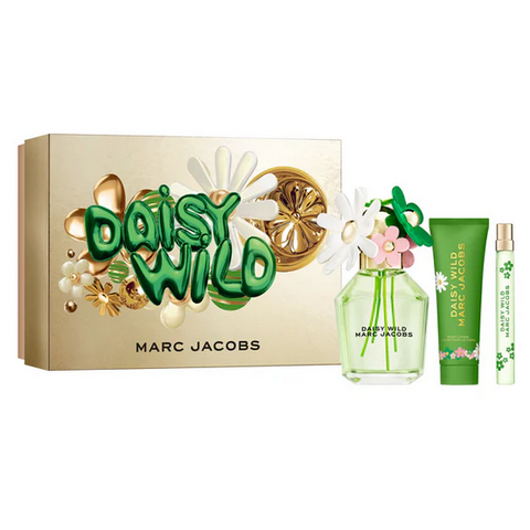 Marc Jacobs Daisy Wild Eau De Parfum 100mL 3 Piece Set
