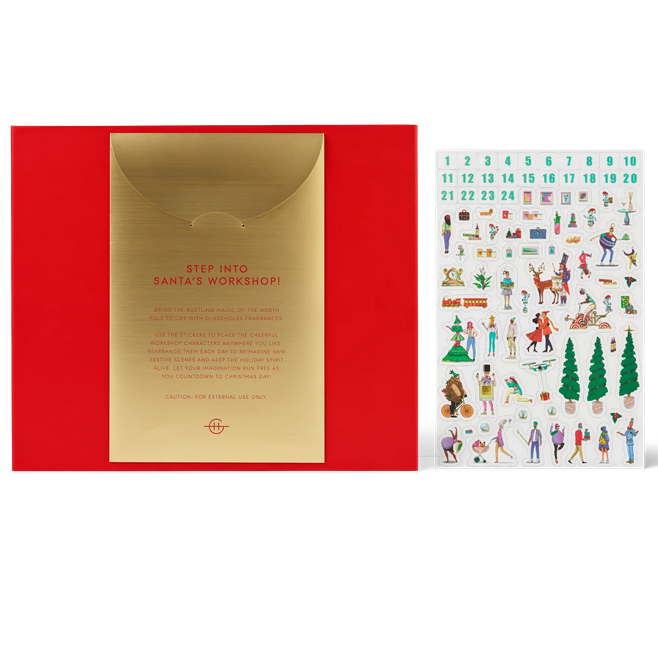 GlassHouse Fragrances 24 Days of Christmas Advent Calendar - Limited Edition