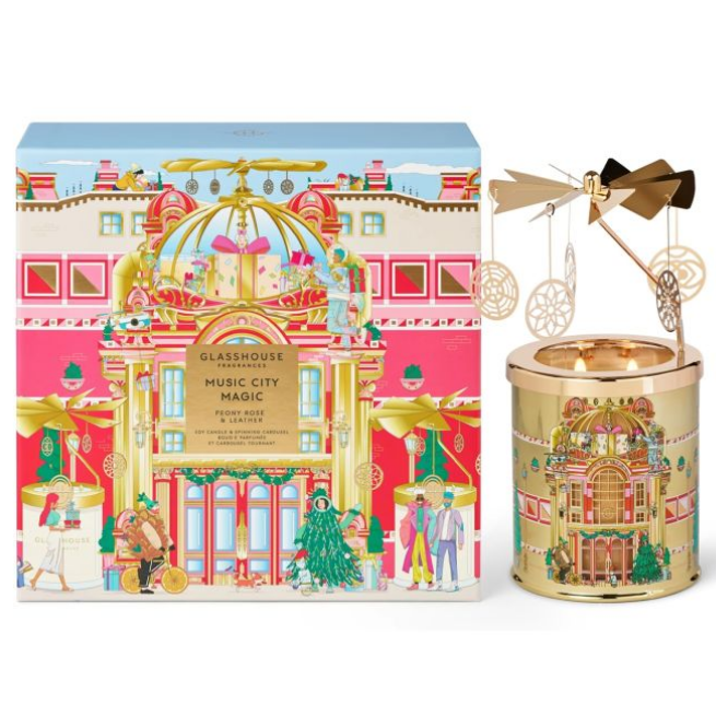 GlassHouse Fragrances Spinning Carousel Gift Set - A Tahaa Affair
