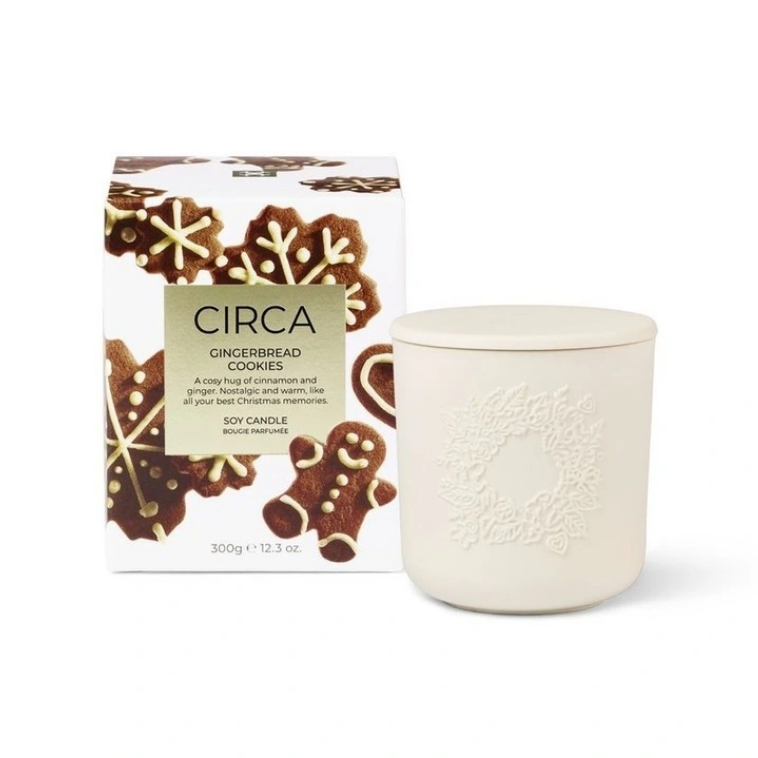 Circa Gingerbread Cookies Soy Candle 300g