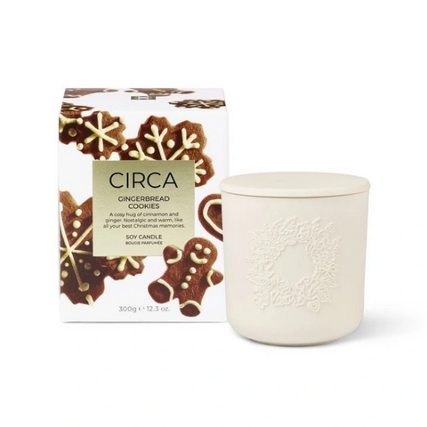 Circa Gingerbread Cookies Soy Candle 300g