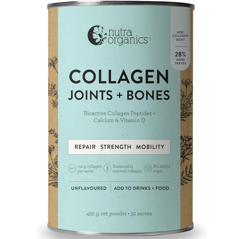 Nutra Organics Collagen Joints + Bones 450g