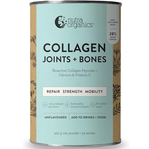 Nutra Organics Collagen Joints + Bones 450g
