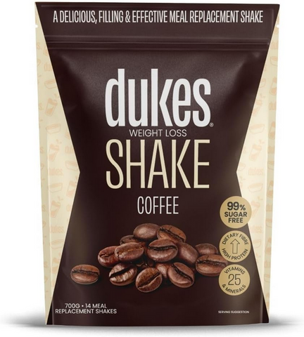 Dukes Weight Loss Shake Bag Coffee 700g