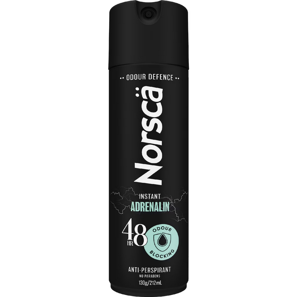 Norsca Anti-Perspirant Instant Adrenaline 130g