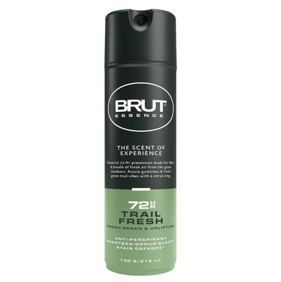 Brut 72Hr Antiperspirant Deodorant Trail Fresh 130g