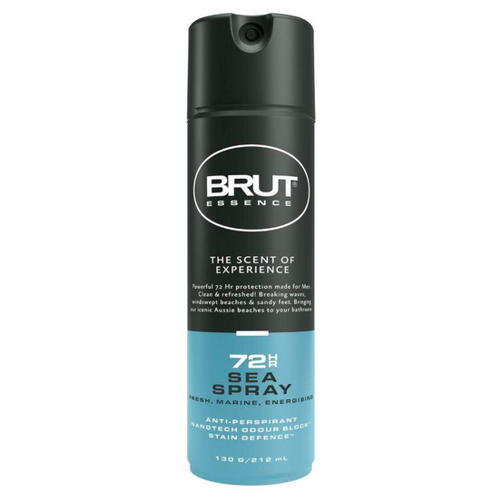 Brut 72hr Antiperspirant Deodorant Sea Spray 130g