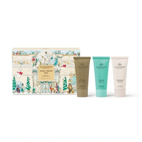 Glasshouse Fragrances Hand Cream Trio 3 x 30mL Set