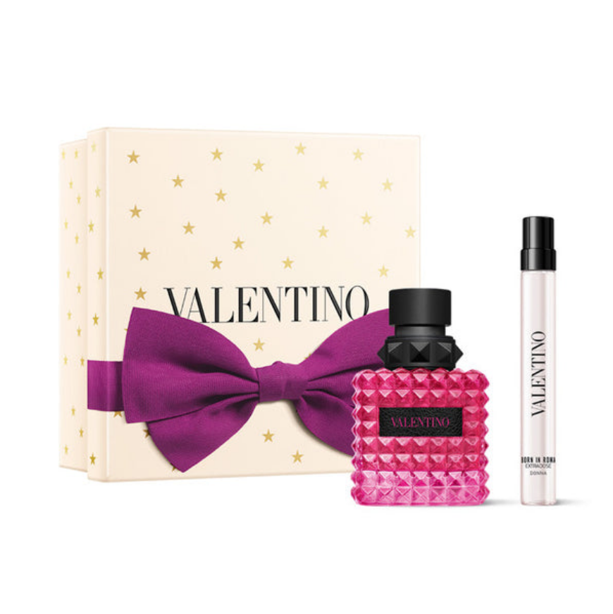 Valentino Born in Roma Donna Extradose Parfum 50mL 2 Piece Gift Set